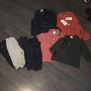 Baby boy Polo shits/ swear pants